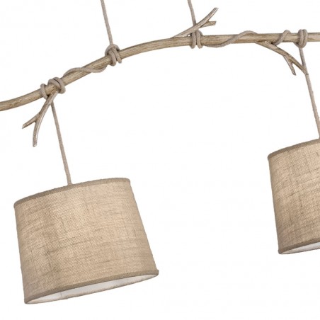 Lámpara de techo 2 luces serie Sabina