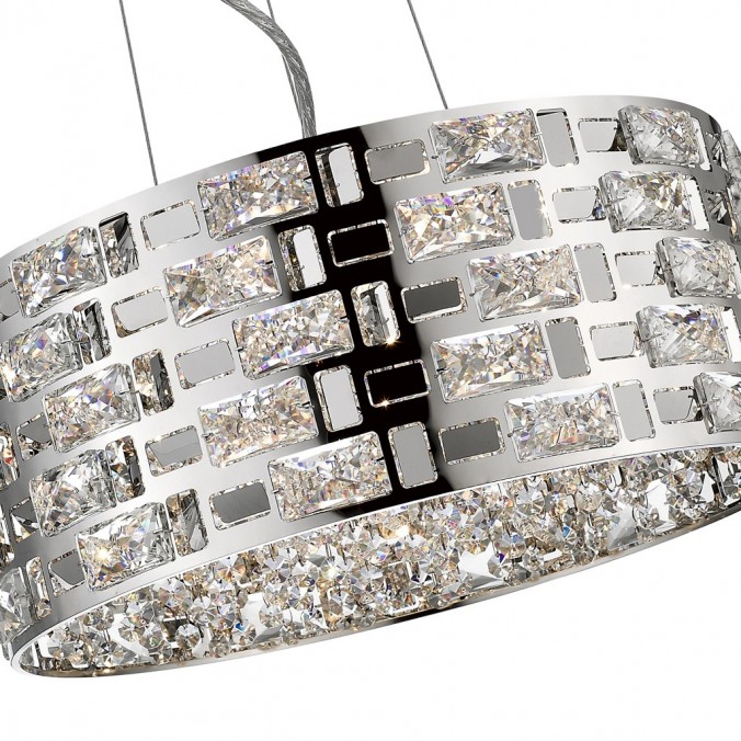 Lámpara colgante de techo serie Destello 46,5cm