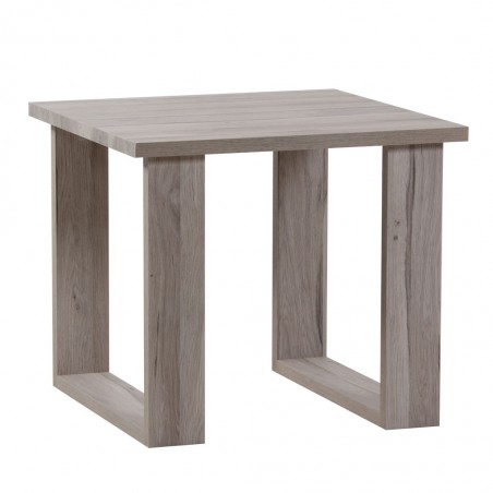 mesa baja estilo nordico roble blanco 60cm