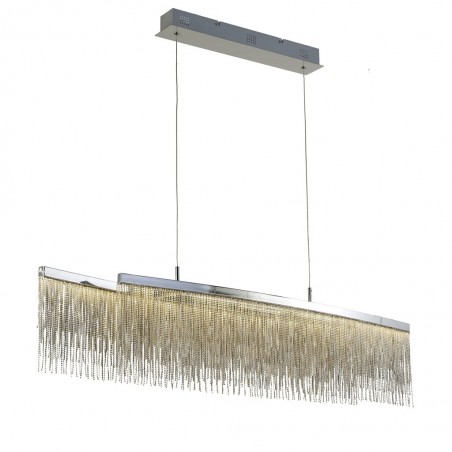 Lámpara techo suspensión LED 42W CINNA curva