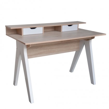 Escritorio estilo nórdico 120x59x85h