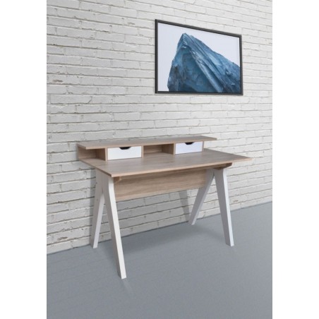 Escritorio estilo nórdico 120x59x85h