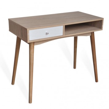 Escritorio estilo nórdico 90x45x78h