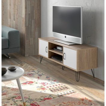 Mueble de TV estilo nórdico 120x40x48h 2