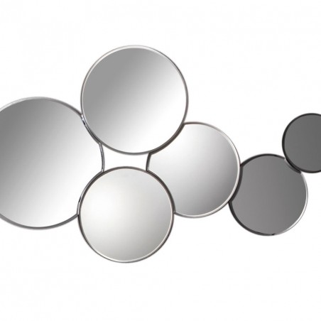 Espejo 144x52cm compuesto de espejitos redondos