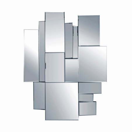 Composición de espejos cuadrados 80x106cm