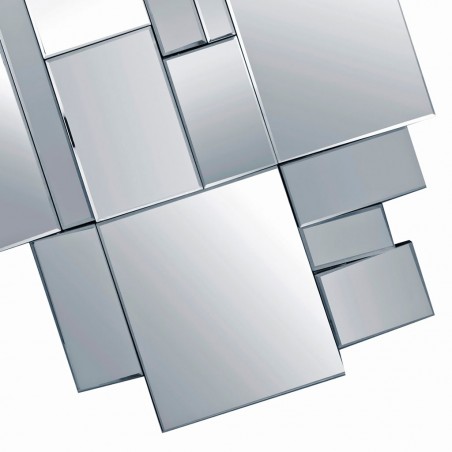 Composición de espejos cuadrados 80x106cm