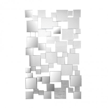 Composición de espejos cuadrados 85x141cm