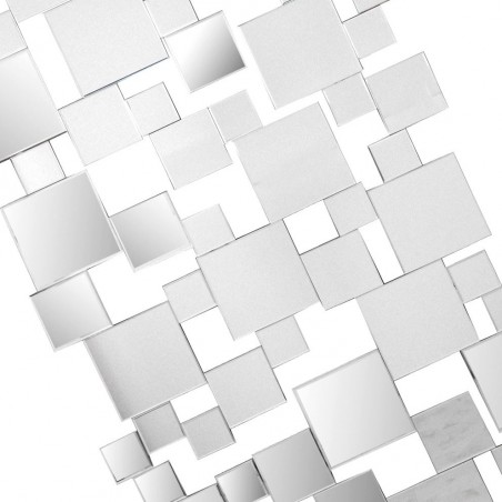 Composición de espejos cuadrados 85x141cm