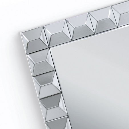 Espejo de pared diseño rectangular 80x120cm