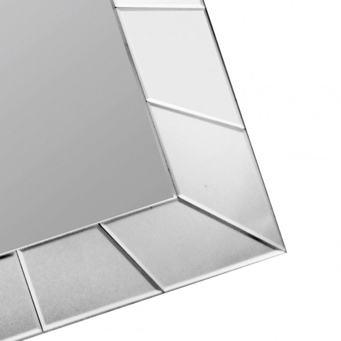 Espejo diseño rectangular de pared 90x60cm