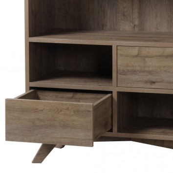 Librería 84cm Skandi cajones 2