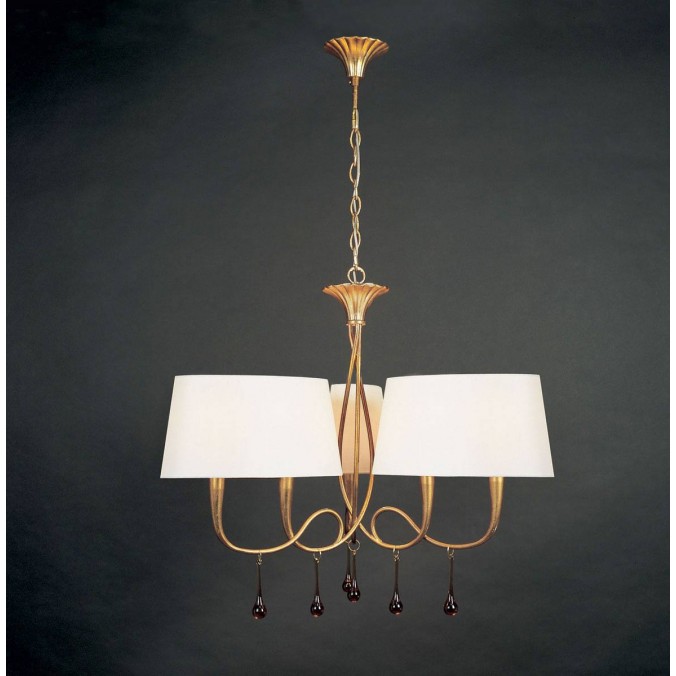 Lámpara techo PAOLA 6 luces