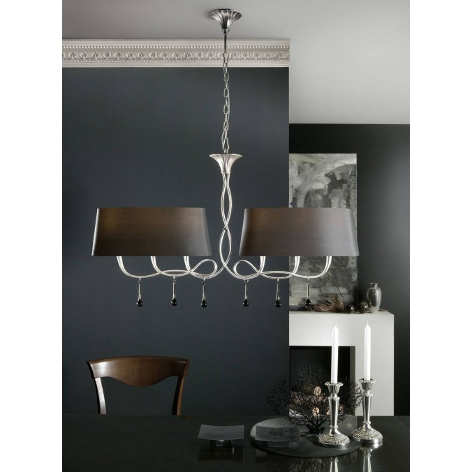 Lámpara techo PAOLA 6 luces