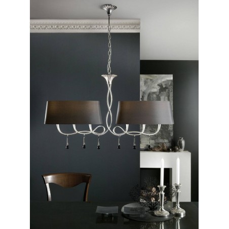 Lámpara techo PAOLA 6 luces