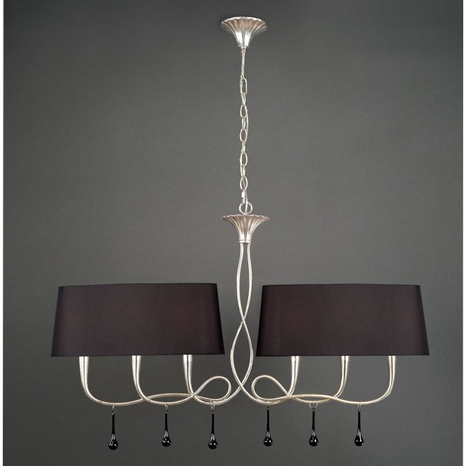 Lámpara techo PAOLA 6 luces