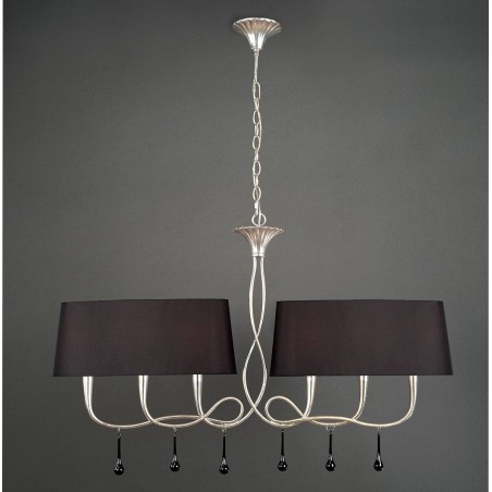 Lámpara techo PAOLA 6 luces