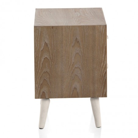 Mesilla étnico 2 cajones 48x35x52h madera abeto