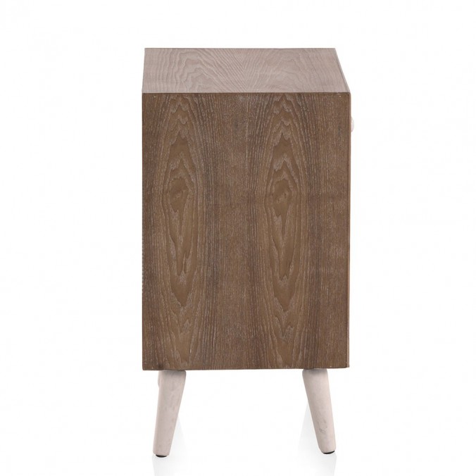 Mesilla étnico 1 cajón 48x35x64h madera abeto