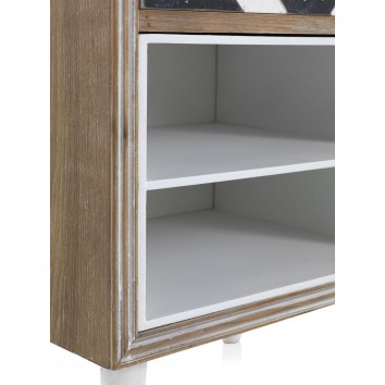 Mesilla étnico 1 cajón 48x35x64h madera abeto 2