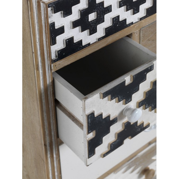 Sinfonier 5 cajones 48x35,5x90h madera abeto Sinfonier 5 cajones 48x35,5x90h madera abeto