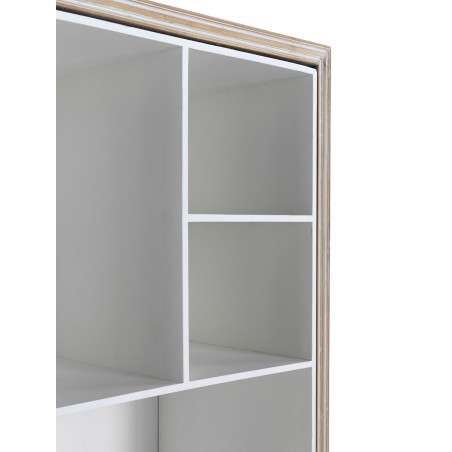 Libreria 5 cajones 48x30x165h madera abeto