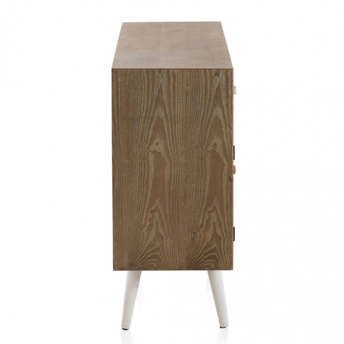 Aparador estilo étnico 107x35x81h madera abeto