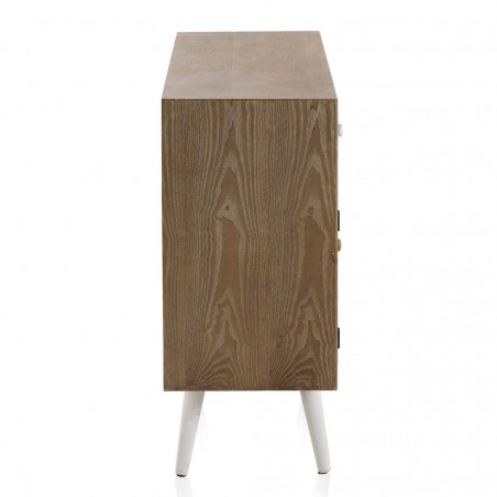 Aparador estilo étnico 107x35x81h madera abeto