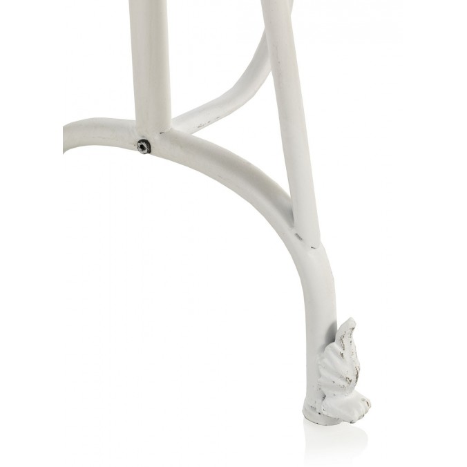 Consola estilo vintage blanco envejecido 123x33x80h