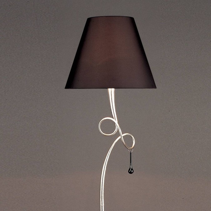 lampara de mesa estilo romantico paola