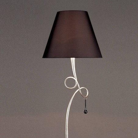 lampara de mesa estilo romantico paola