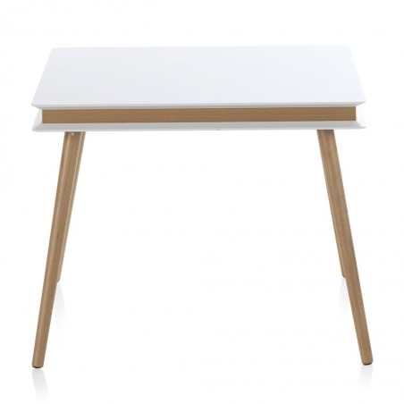 Set 2 mesas auxiliares cuadradas estilo nórdico