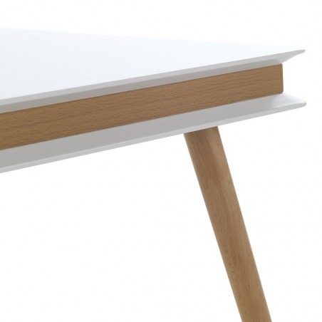 Set 2 mesas auxiliares cuadradas estilo nórdico