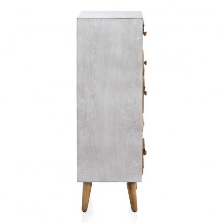 Sinfonier 5 cajones 48x36x105h madera reciclada