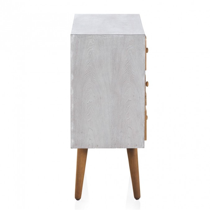 Cómoda estio étnico 80x36x81h madera reciclada