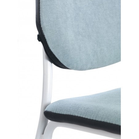 Pack 4 sillas de estilo contemporaneo azul