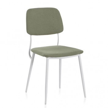 Pack 4 sillas de estilo contemporaneo verde