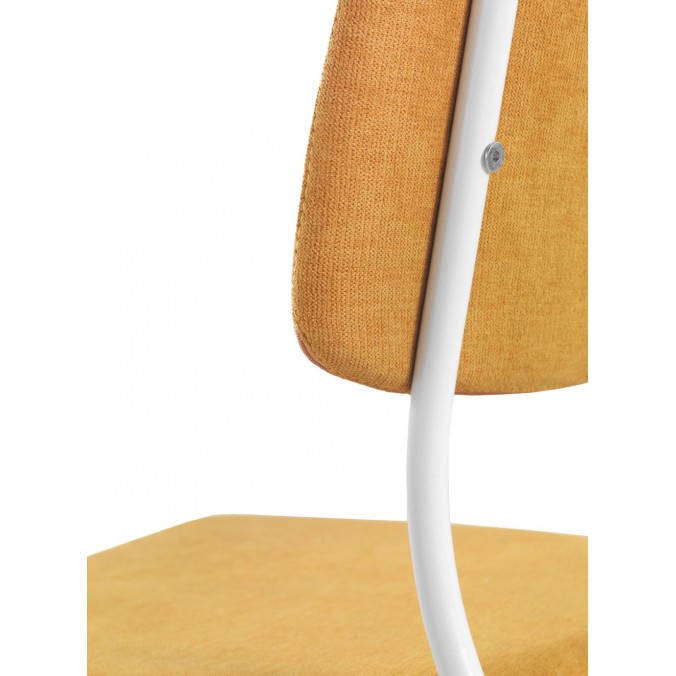 Pack 4 sillas de estilo contemporaneo naranja