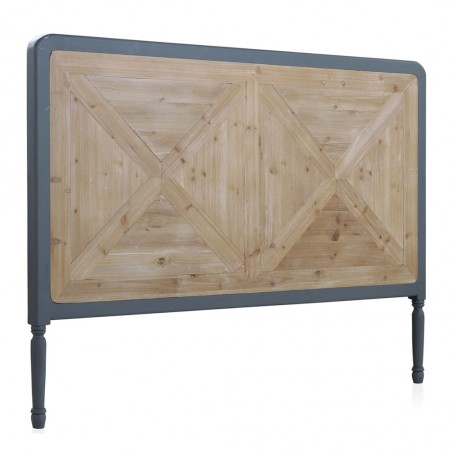 Cabezal estilo industrial madera abeto 165x120h