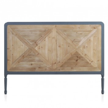 Cabezal estilo industrial madera abeto 165x120h