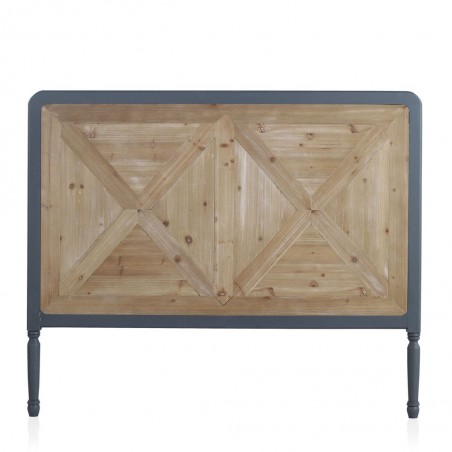 Cabezal estilo industrial madera abeto 145x120h