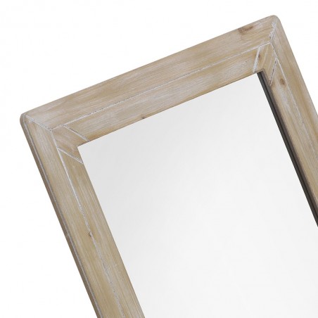 Espejo 60x80cm con marco de madera de abeto