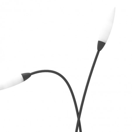 Lámpara pie exterior 2L serie Espiga