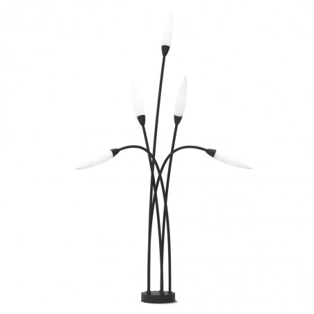 Lámpara pie de exterior 113cm 5L serie Espiga