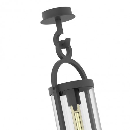 Lámpara plafón de exterior 62cm serie Maya