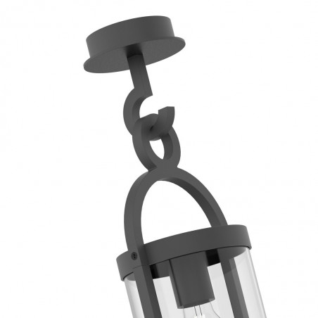 Lámpara plafón de exterior 44cm serie Maya