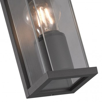 Aplique de pared exterior 20cm serie Meribel 2