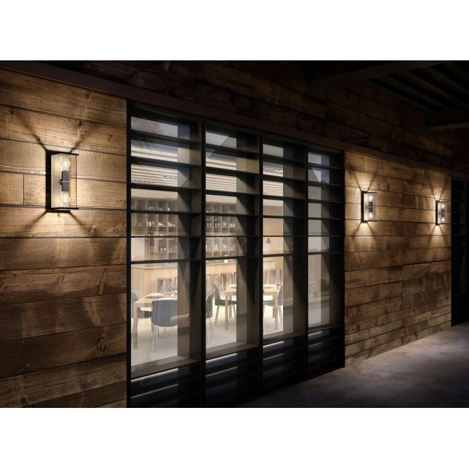 Aplique de pared exterior 40cm serie Meribel Aplique de pared exterior 40cm serie Meribel