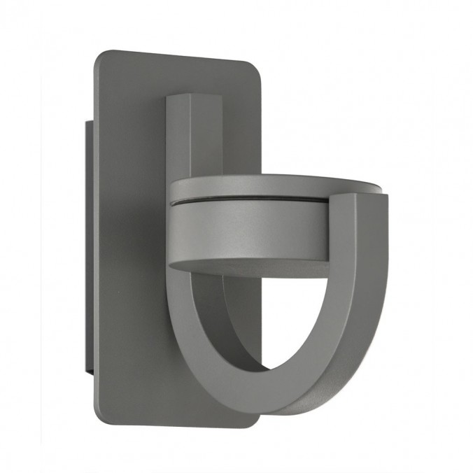 Aplique de pared orientable gris serie IGUAZÚ