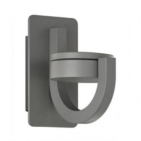 Aplique de pared orientable gris serie IGUAZÚ